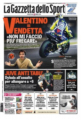 prima pagina gazzetta