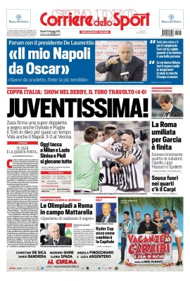 prima pagina corriere